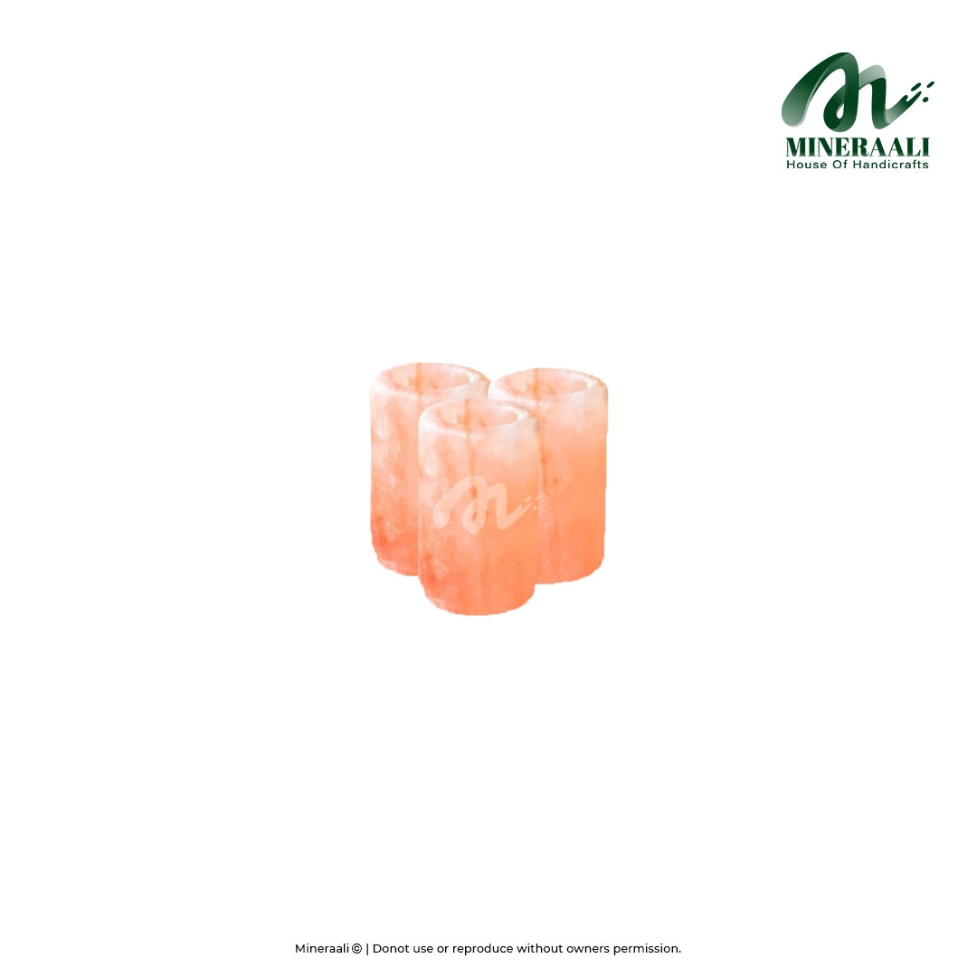 Mineraali | Himalayan Pink Salt Tequila Glass