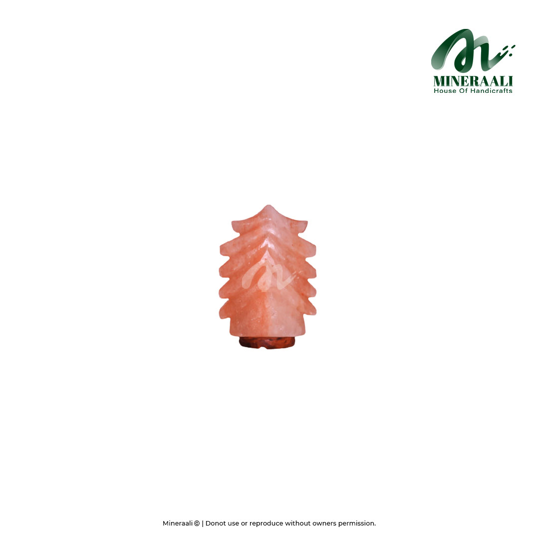 Mineraali | Himalayan Pink Salt Christmas Tree Lamp