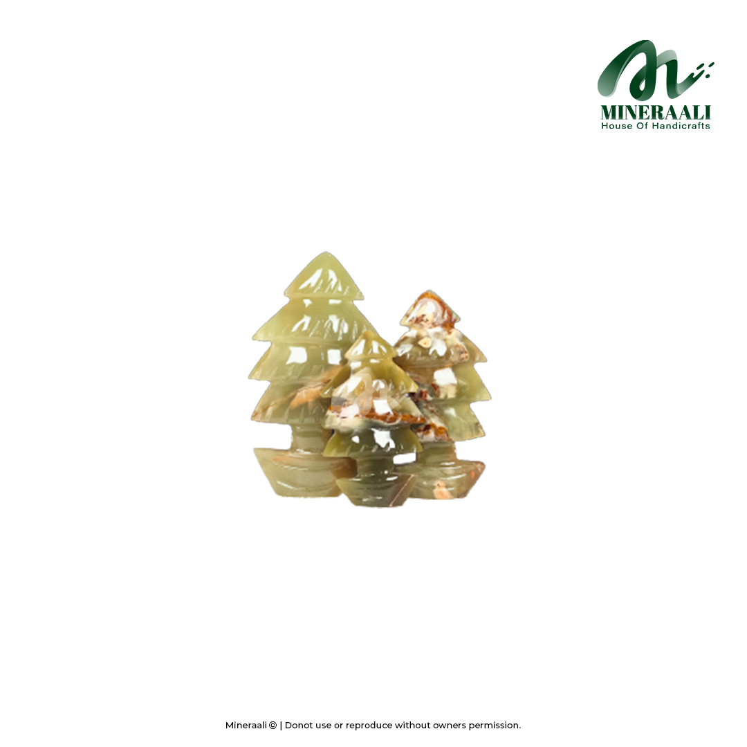Mineraali | Onyx Christmas Trees